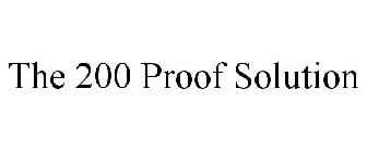 THE 200 PROOF SOLUTION