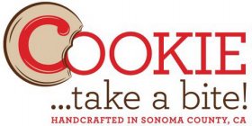 COOKIE...TAKE A BITE! HANDCRAFTED IN SONOMA COUNTY, CA