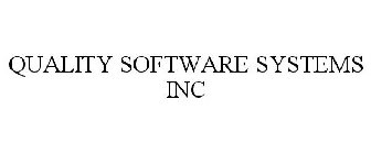 QUALITY SOFTWARE SYSTEMS INC