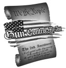GUN CONTROL MY ASS WE THE PEOPLE THE 2ND. AMENDMENT A WELL REGULATED MILITIA, BEING NECESSARY TO THE SECURITY OF A FREE STATE, THE RIGHT OF THE PEOPLE TO KEEP AND BEAR ARMS, SHOULD NOT BE INFRINGED.