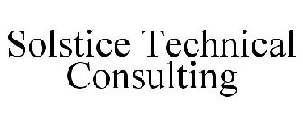 SOLSTICE TECHNICAL CONSULTING