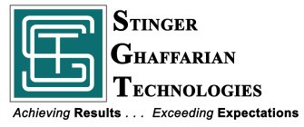SGT STINGER GHAFFARIAN TECHNOLOGIES ACHIEVING RESULTS . . . EXCEEDING EXPECTATIONS