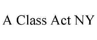 A CLASS ACT NY