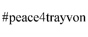 #PEACE4TRAYVON