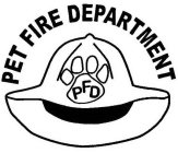 PET FIRE DEPARTMENT PFD