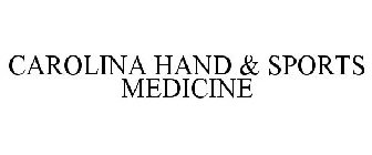 CAROLINA HAND & SPORTS MEDICINE