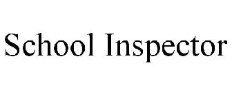 SCHOOL INSPECTOR