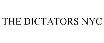 THE DICTATORS NYC