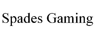 SPADES GAMING