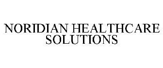 NORIDIAN HEALTHCARE SOLUTIONS