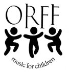 ORFF MUSIC FOR CHILDREN