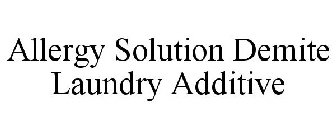 ALLERGY SOLUTION DEMITE LAUNDRY ADDITIVE