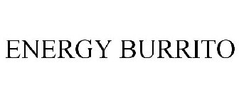 ENERGY BURRITO