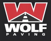 W WOLF PAVING