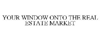 YOUR WINDOW ONTO THE REAL ESTATE MARKET