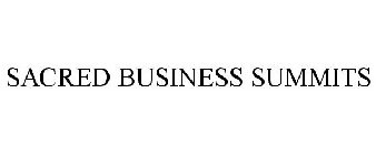 SACRED BUSINESS SUMMITS