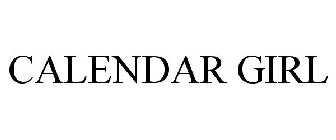 CALENDAR GIRL