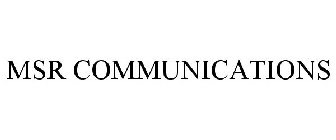 MSR COMMUNICATIONS