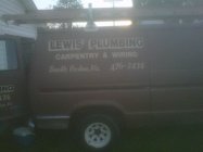 LEWIS PLUMBING CARPENTRY & WIRING SOUTHBOSTON, VA.