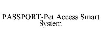 PASSPORT-PET ACCESS SMART SYSTEM