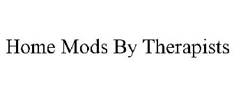 HOME MODS BY THERAPISTS