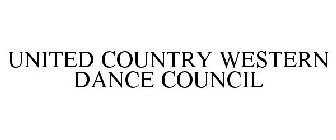 UNITED COUNTRY WESTERN DANCE COUNCIL