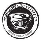 COMMONWEALTH COFFEE CO. COFFEE WITH A KICKBACK