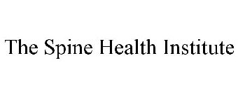 THE SPINE HEALTH INSTITUTE