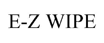 E-Z WIPE