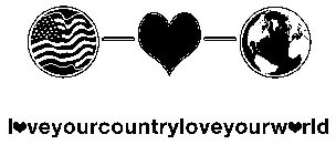 LOVE YOUR COUNTRY LOVE YOUR WORLD
