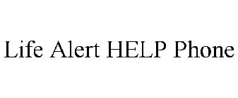 LIFE ALERT HELP PHONE