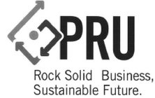 PRU ROCK SOLID BUSINESS SUSTAINABLE FUTURE