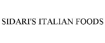 SIDARI'S ITALIAN FOODS