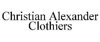 CHRISTIAN ALEXANDER CLOTHIERS