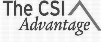 THE CSI ADVANTAGE