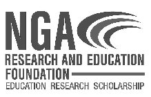 NGA RESEARCH AND EDUCATION FOUNDATION EDUCATION RESEARCH SCHOLARSHIP