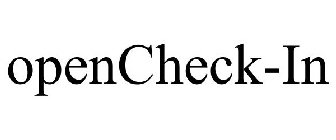 OPENCHECK-IN