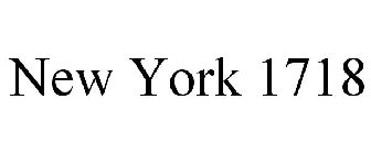 NEW YORK 1718