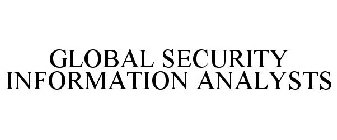 GLOBAL SECURITY INFORMATION ANALYSTS