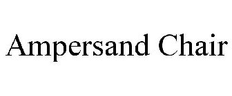 AMPERSAND CHAIR