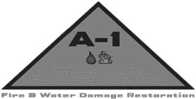 A-1 CLEANING & RESTORATION INC. FIRE & WATER DAMAGE RESTORATION