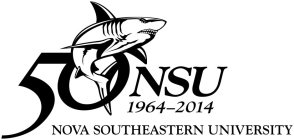 50 NSU 1964-2014 NOVA SOUTHEASTERN UNIVERSITY