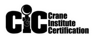 CIC CRANE INSTITUTE CERTIFICATION