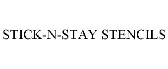 STICK-N-STAY STENCILS