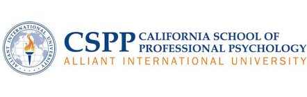 ALLIANT INTERNATIONAL UNIVERSITY.....CSPP CALIFORNIA SCHOOL OF PROFESSIONAL PSYCHOLOGY ALLIANT INTERNATIONAL UNIVERSITY