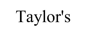 TAYLOR'S