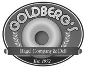 GOLDBERG'S BAGEL COMPANY & DELI EST. 1972