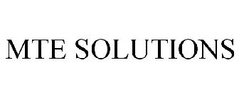 MTE SOLUTIONS