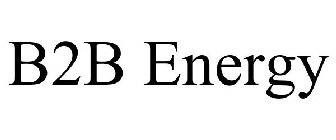 B2B ENERGY