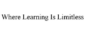 WHERE LEARNING IS LIMITLESS